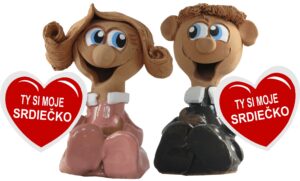 Muž, alebo žena so srdiečkom - ty si moje srdiečko