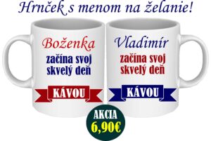 Hrnček s ktorým začína deň