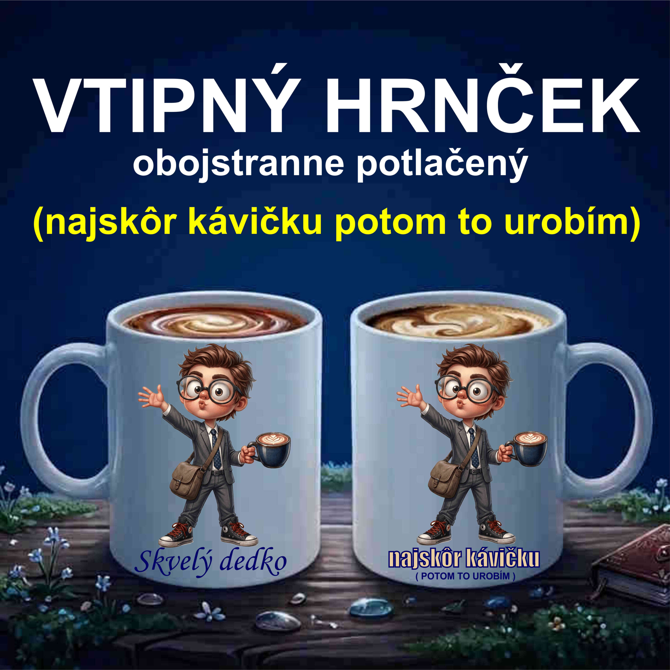 Hrnček pre skvelého dedka