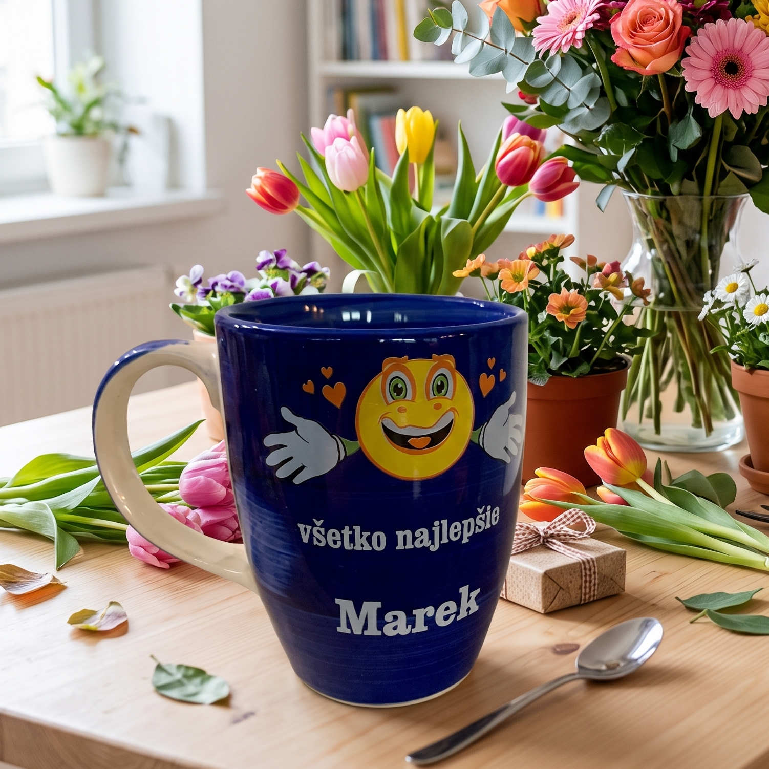 Keramický hrnček 300 ml – Všetko najlepšie Marek